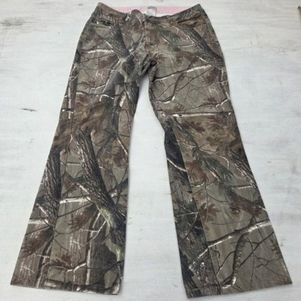 Womens Size 16 Ivory Outfitters Realtree Camo Cargo Pants 5 Pockets Hunting